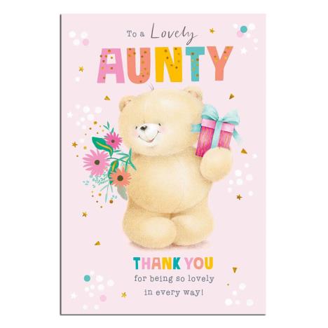 Lovely Aunty Forever Friends Birthday Card